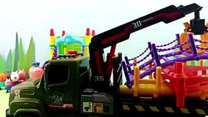 Lunch Peppa Pig Toys Stop motion Cartoons all new 2017 english compilation for Kids (2)