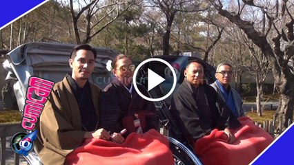 Mesranya Darius-Donna Naik Becak Bernostalgia di Tokyo - Cumicam 16 Maret 2017