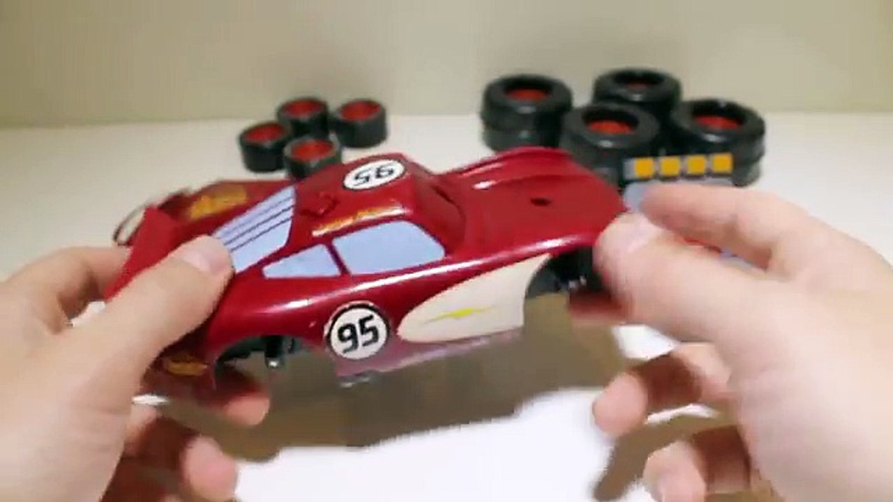 Lightning Mcqueen Buildable Car from Disney Monster Truck Gear up and Go