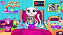 Мультик ИГРА Говорящий Кот Том и Кошечка Анжела СВАДЬБА. Мультфильм для детей, на русском.