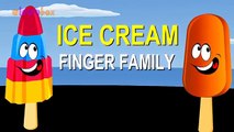 Ice Cream Cartoons Animation Singing Finger Family Nursery Rhymes for Preschool Childrens Song