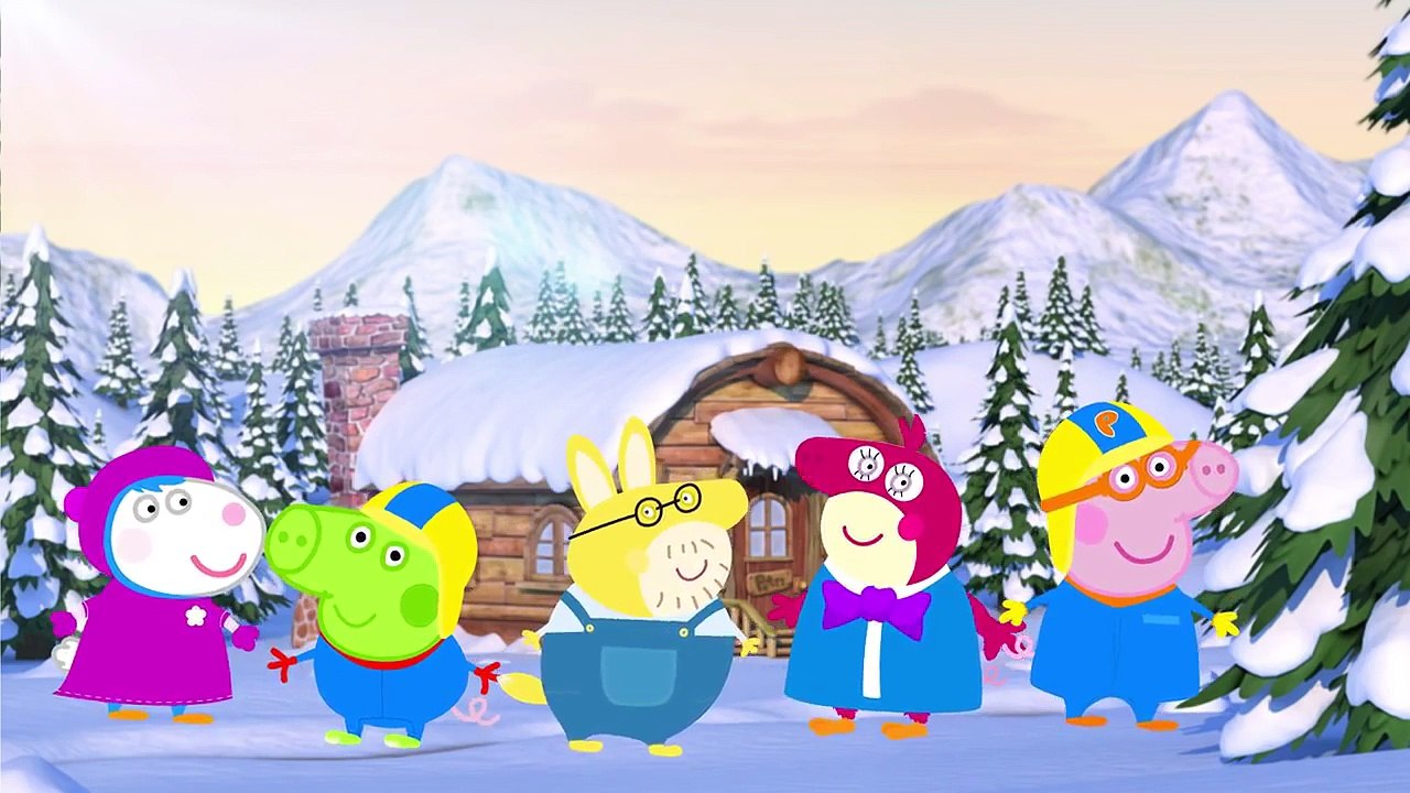 Peppa Pig Masquerade Pororo Finger Family Nursery Rhymes Lyrics video snippet