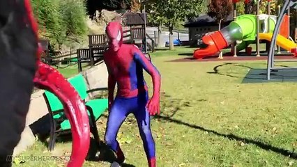 Funny Spiderman vs Venom Bowling Party! Real Life Superhero Movie