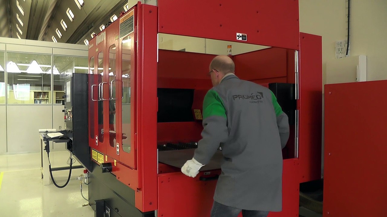 Machine "Découpe Laser" AMADA - PROMEO Senlis 2017