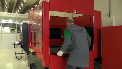 Machine "Découpe Laser" AMADA - PROMEO Senlis 2017