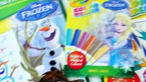 Disney Frozen Crayola Color Wonder Magical Paint Toy Videos Queen Elsa Princess Anna Color