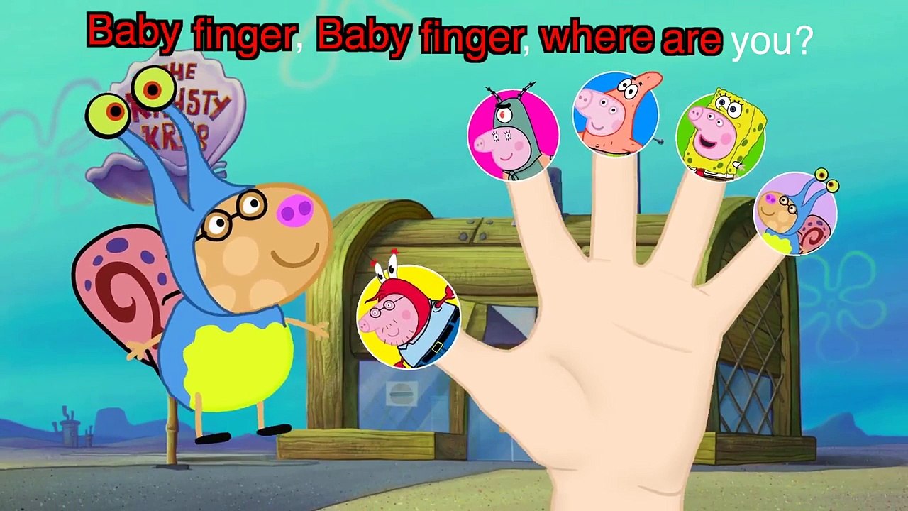Five Little Peppa Jumping on the Bed