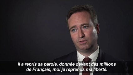 Le sénateur LR Jean-Baptiste Lemoyne rallie Macron
