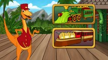 Dinosaur Train Station Race Episode - Kid Games - Gameplay