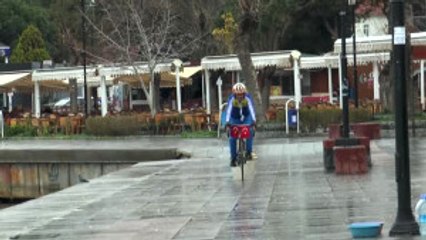 Şehitler Anısına 10 Bin Kilometre Pedal Çevirdi - Çanakkale