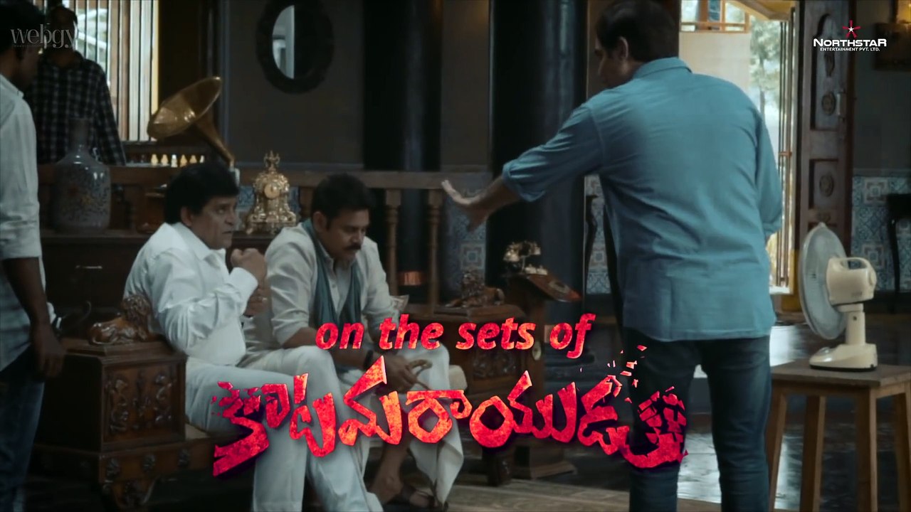 Pawan Kalyan and  Ali - A Few Fun Moments #Making Of Katamarayudu - HD 1080