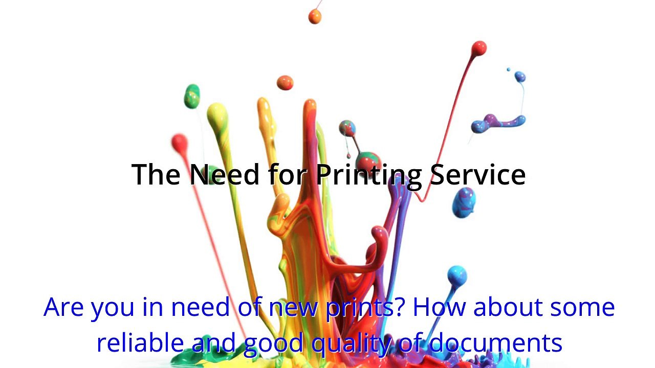printing services