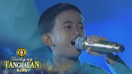 Tawag ng Tanghalan Kids: Jhon Clyd Talili | I Surrender