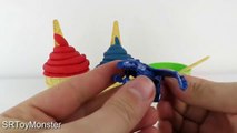 Play doh Ice Cream Surprises Disney Cars Frozthtr