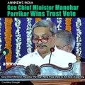 Goa Chief Minister Manohar Parrikar Wins Trust Vote In 40-Seat Assembly