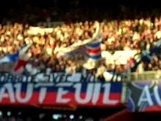 Nous sommes les parisiens! (match contre auxerre)