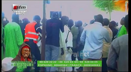 arrivée de Al Amine, le nouveau khalife Général des Tidianes en direct de tivaouane