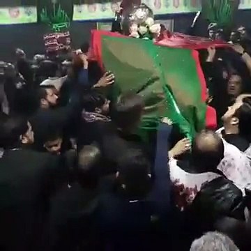 Syed Raza Abbas Zaidi Live Noha Khowani At Hussainia Birmingham UK 8th Moharram 2016