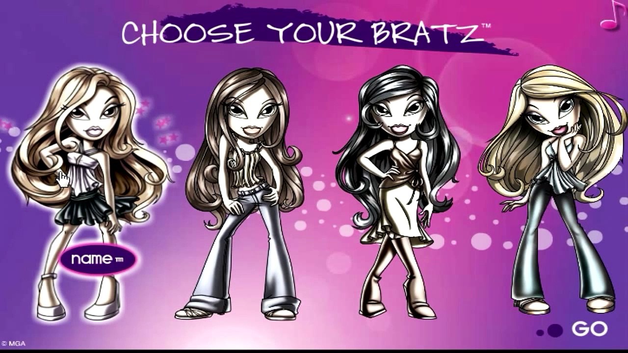 Bratz Fashion Designer Models online game for Girls