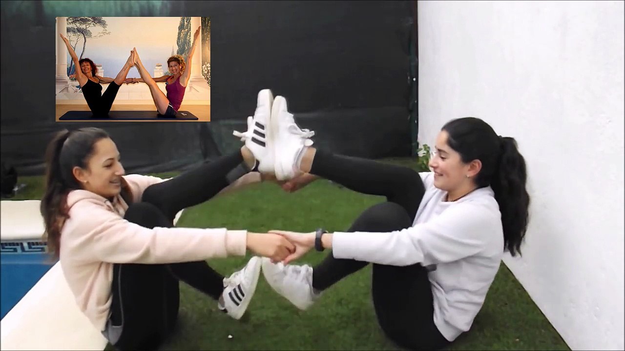 Yoga Challenge girls gimnast