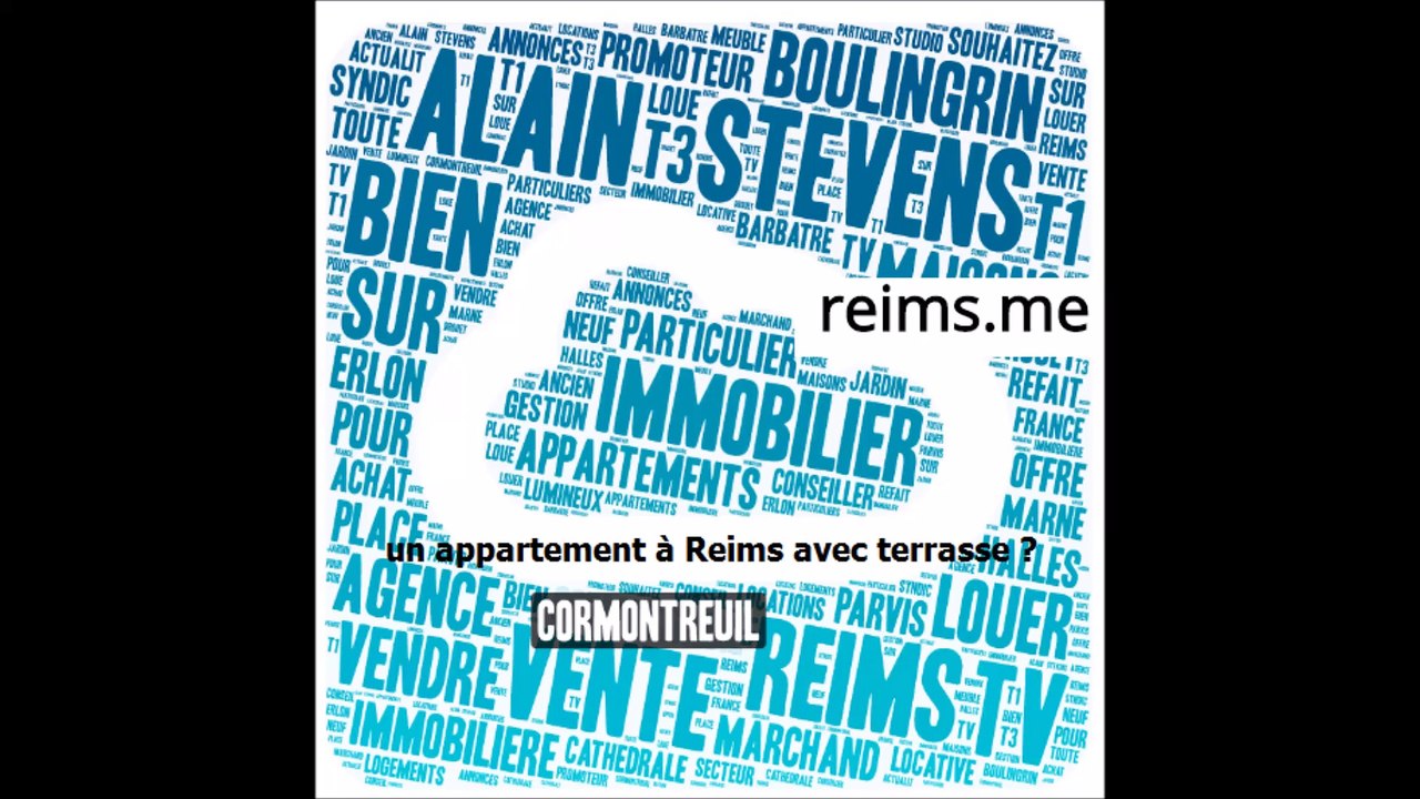 Un appartement à vendre à Reims Hypercentre avec Terrasse ? Immobilier Reims Alain STEVENS 06 12 55 19 80 reims.me