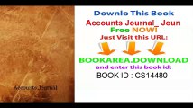Accounts Journal_ Journal Financial Accounting _ General . Notebook With Columns For Date, Description, Reference, Credit, And Debit. Paper Book Pad with  100 Record Pages 8.5 In By 11 In