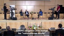 ONU : Angelina Jolie fustige les populismes