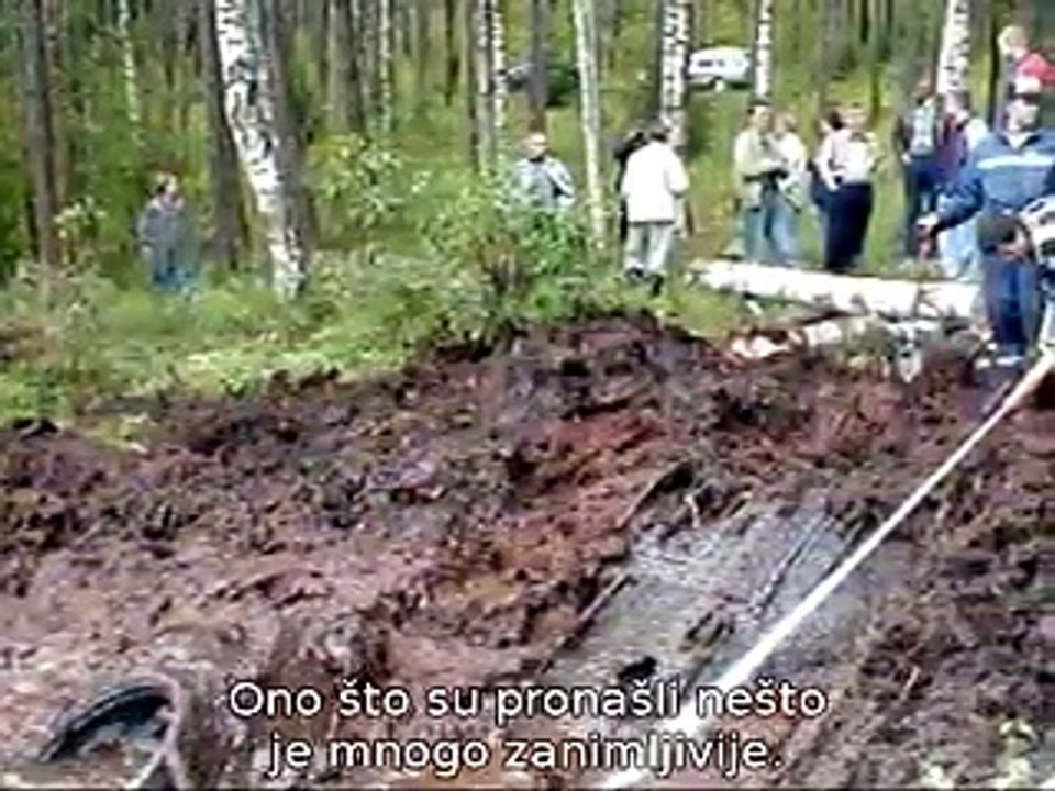 Buried miracle in pond