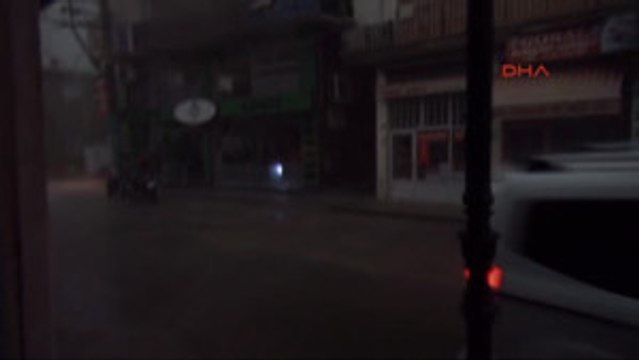 Cizre 5 Dakikalık Yağmura Teslim Oldu