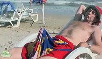 Man in USA beach See Bikni Girls and enjoy
