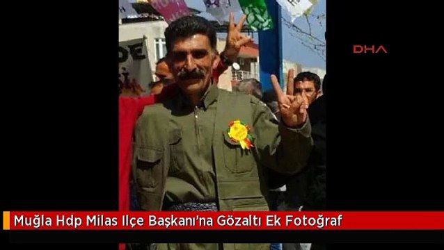 Muğla Hdp Milas Ilçe Başkanı'na Gözaltı Ek Fotoğraf