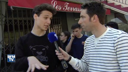 "La panique totale", "une scène de film": un lycéen raconte la fusillade à Grasse