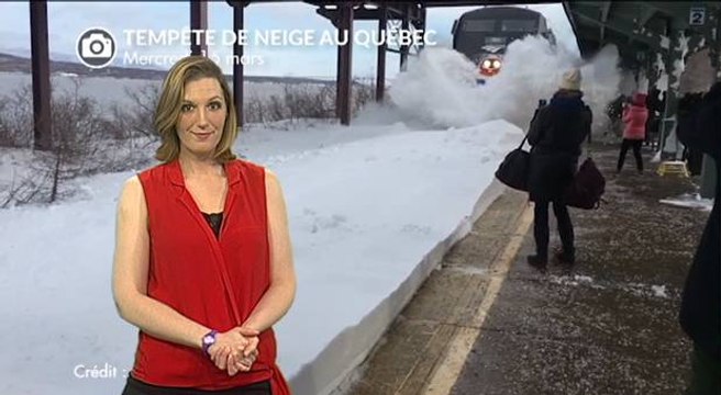 Québec : les images des transports dans la tempête de neige