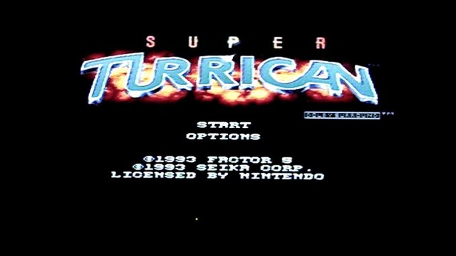 jeu super turican super nintendo