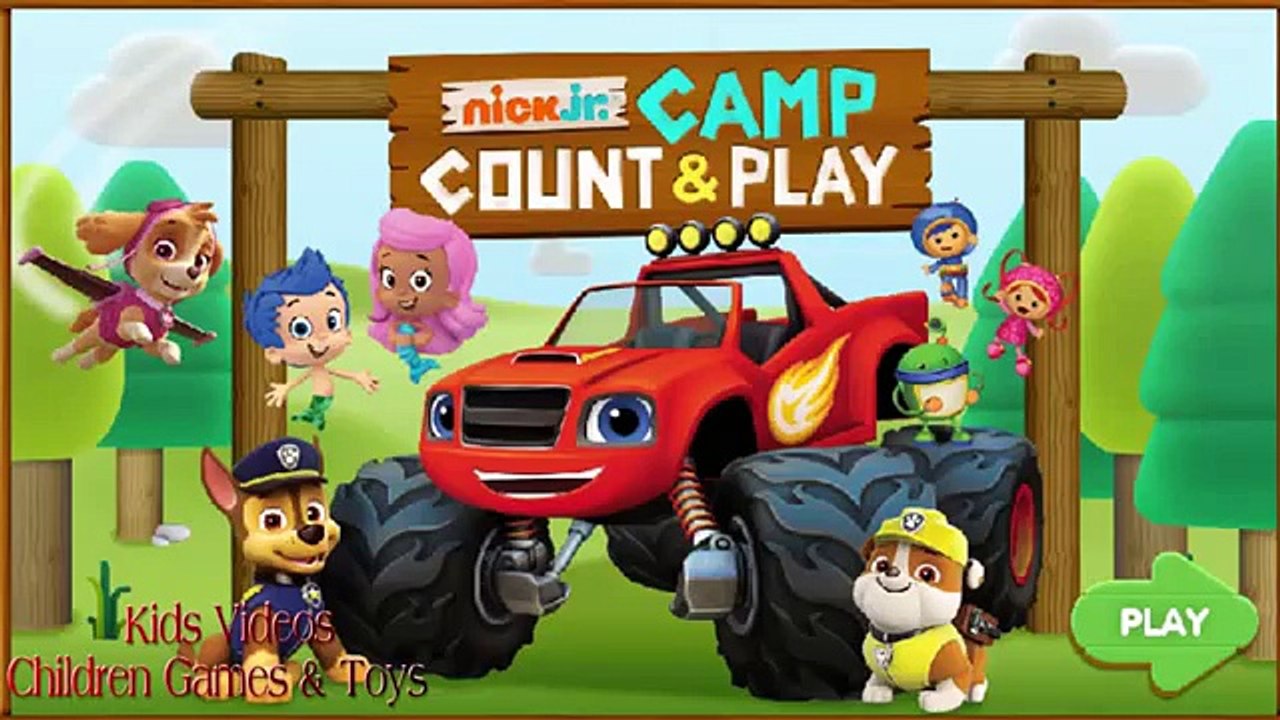 Nick Jr. Camp Count & Play - Preschool Learning Game Paw Patrol, Blaze, Team Umizoomi English Game