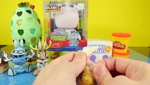 Surprise Eggs Play Doh Kinder Kidrobot Simpsons Disney Vinylmation Toys Playdough Playset