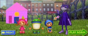 Team Umizoomi Chase that Shape Bandit Game! Find Geos Shape Belt! Gameplay for Kids *