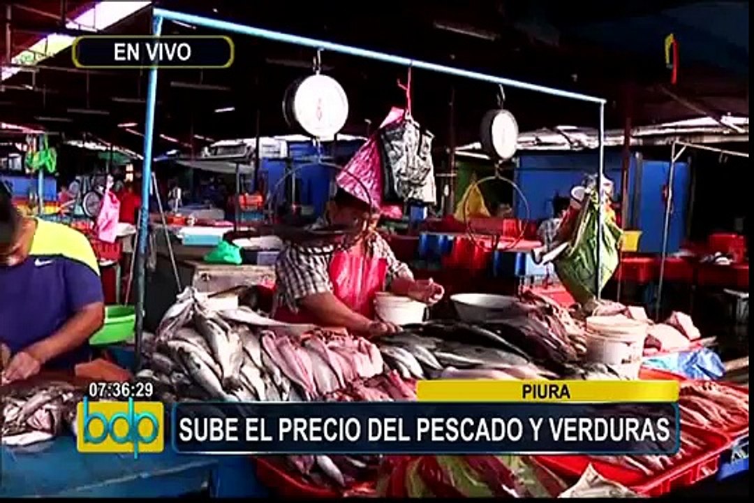 Piura: se reporta considerable incremento de principales alimentos