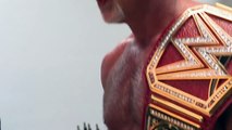 Goldberg is photographed with his new Universal Championship  Raw Exclusive, March 6, 2017