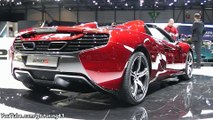Mclaren 650S Spider Rouge Volcan au Salon de Genève 2015