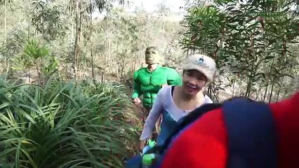 Joker Hulk Spiderman vs Zombie SAW Attack! Frozen Elsa Zombies Funny Superheroes Movies IR