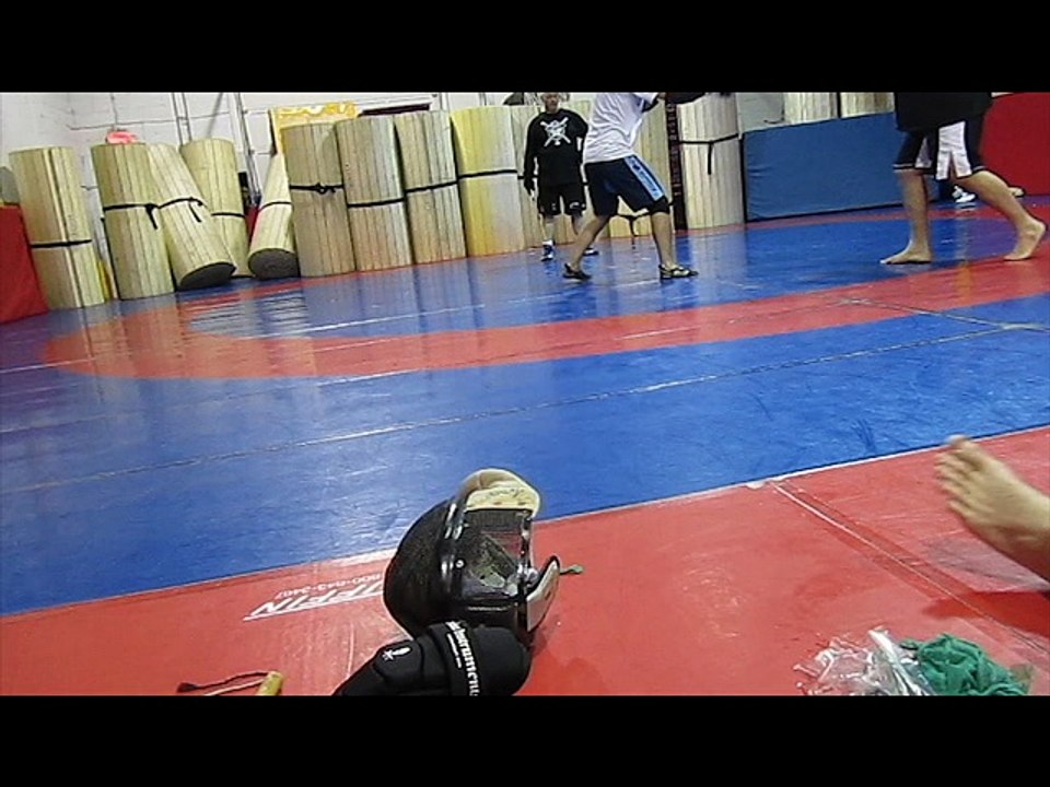 Maxime vs Alex Castro - Single Stick -  Beat the Crap Out of Cancer II - October 15 - 2011