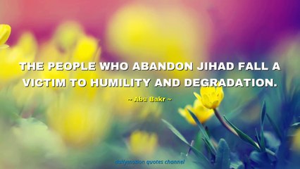 Abu Bakr Quotes #3