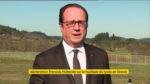 Coups de feu à Grasse, enveloppe piégée au FMI : Tout cela me conduit à justifier l'état d'urgence , réagit François Hollande