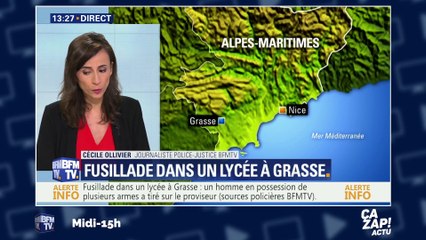 Fusillade dans un lycée à Grasse : ce que l'on sait du tireur