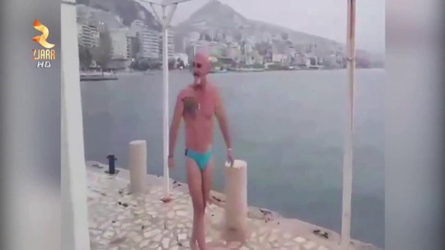 360° Gradë -MBËSHTETËSI DEPUTETIT MË TË RI FLAMUR ÇELAJ SFIDON DUKE U HEDHUR NË DET