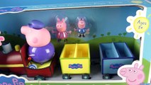 Бегемот животное поезд игрушка Пеппа свинья видео для Дети детей младшего возраста