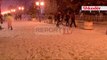 Report TV - Tirana mbulohet nga bora, ja pamjet magjike nga kryeqyteti