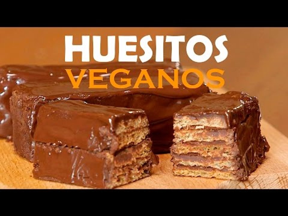Cómo hacer HUESITOS veganos | RECETA paso a paso