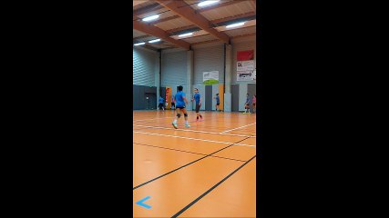 Entrainement celles sur belle salle omnisport de Champdeniers
